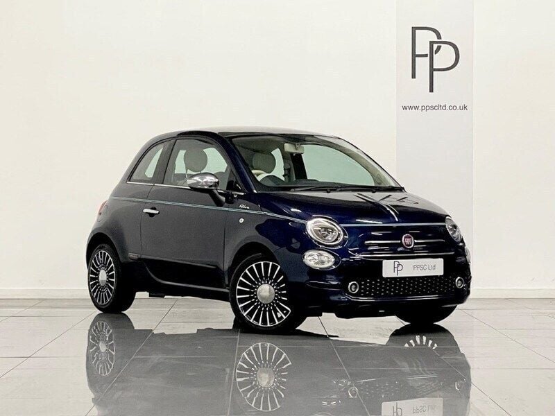 Blue Used 2017 Fiat 500 Riva Hatchback | £7,095 (A bit pricey) - Image 1/4