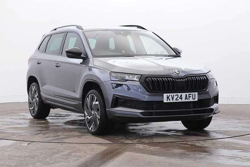 Grey Used 2024 Skoda Karoq SportLine SUV | £29,495 (Fair price) - Image 1/4
