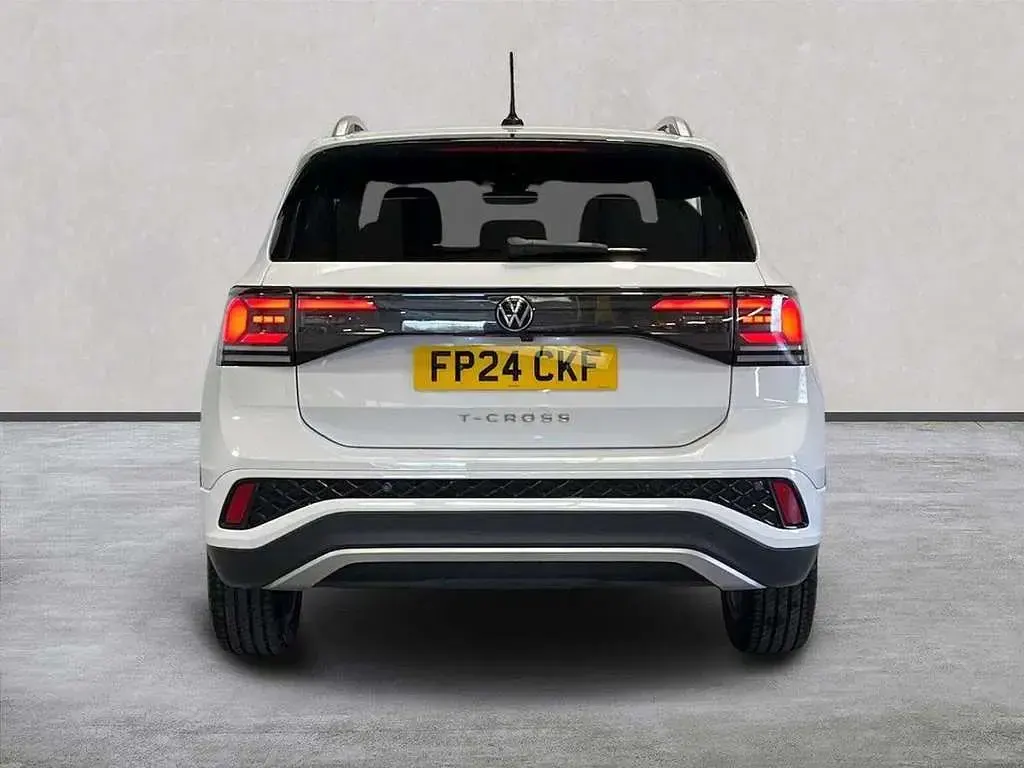 Used VW T-Cross R-line 115 HP (84 kW) 2024 White SUV