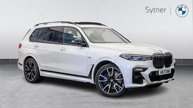 White Used 2022 BMW X7 M Sport SUV | £57,000 (Good price) - Image 1/4
