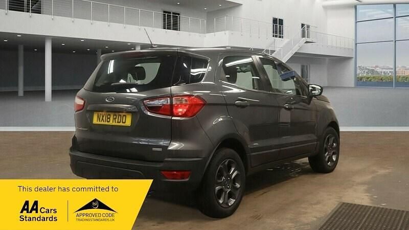 Used Ford Ecosport Zetec 125 HP (91 kW) 2018 Grey SUV