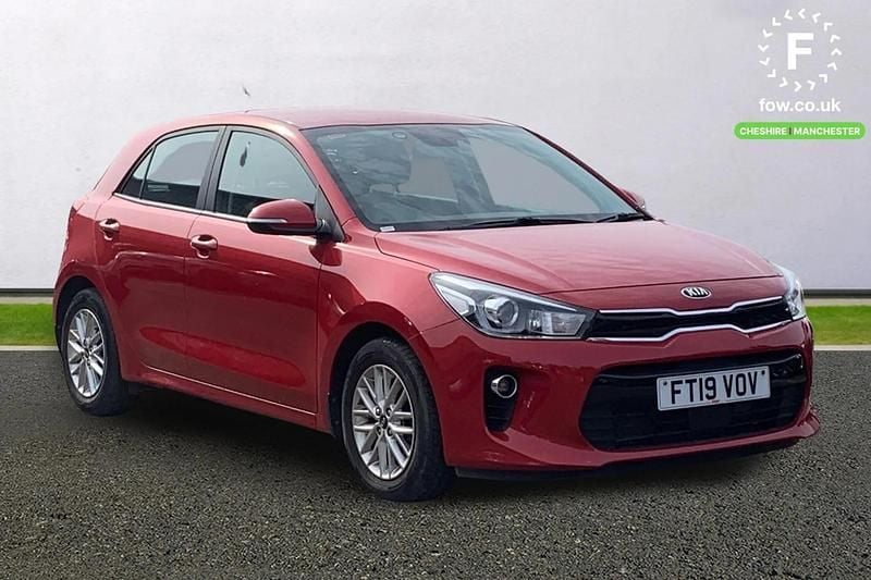 Used Kia Rio Air 2019 Red Hatchback