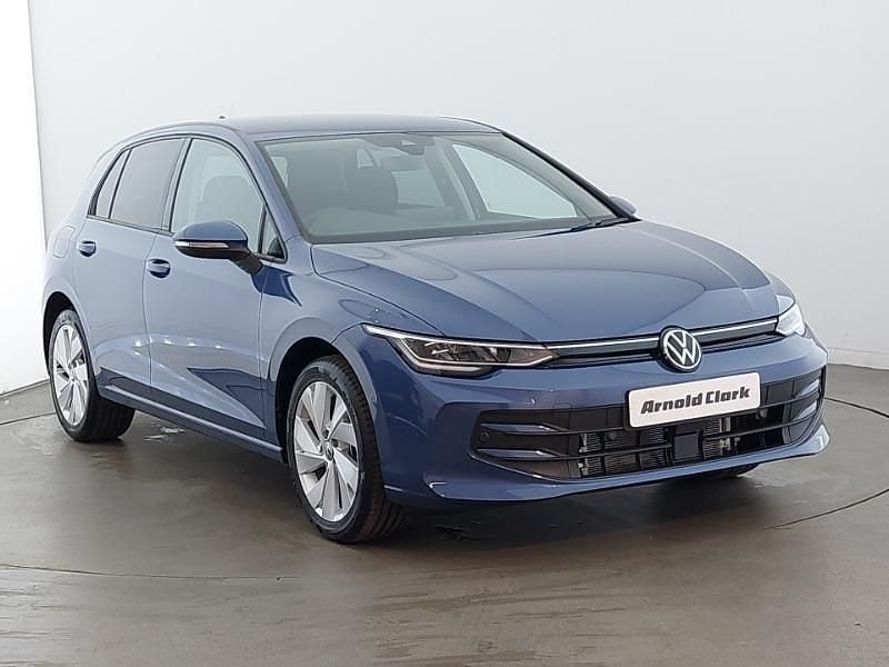Blue New 2025 VW Golf VIII Match Hatchback | £27,695 (Good price) - Image 1/4