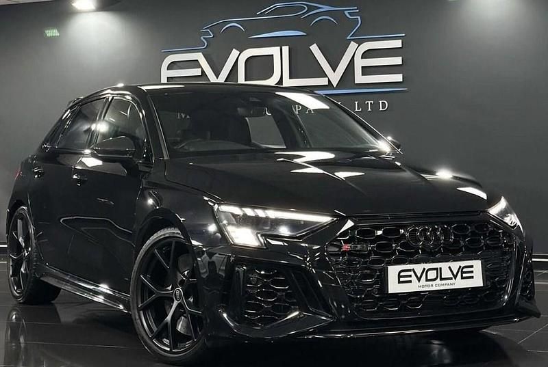 Black Used 2022 Audi RS3 Comfort Sedan | £42,995 (Good price) - Image 1/4