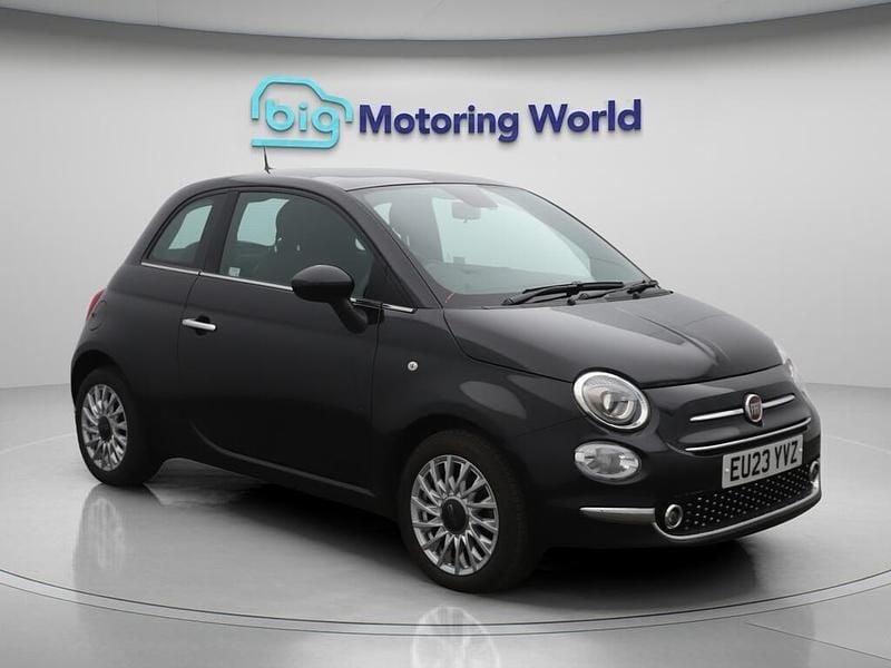 Black Used 2023 Fiat 500 S Hatchback | £9,000 (Fair price) - Image 1/4