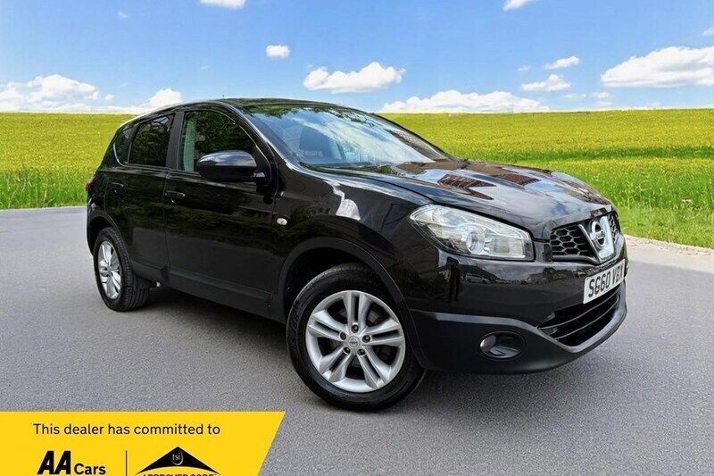 Black Used 2010 Nissan Qashqai Acenta SUV | £1,995 (Good price) - Image 1/1