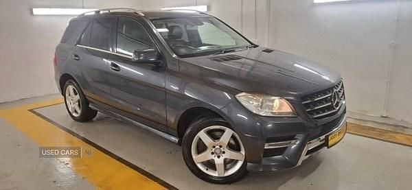 Grey Used 2014 Mercedes ML350 AMG SUV | £10,899 (Fair price) - Image 1/4