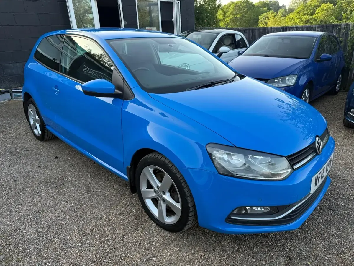 Used VW Polo SEL 110 HP (80 kW) 2015 Blue Hatchback