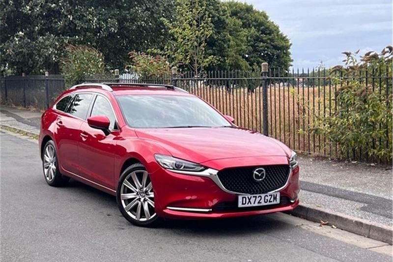 Red Used 2022 Mazda 6 Inclusive Estate | £17,695 (Fair price) - Image 1/4