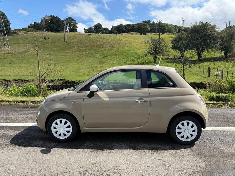 Used Fiat 500 Lounge 69 HP (50 kW) 2013 Beige Hatchback