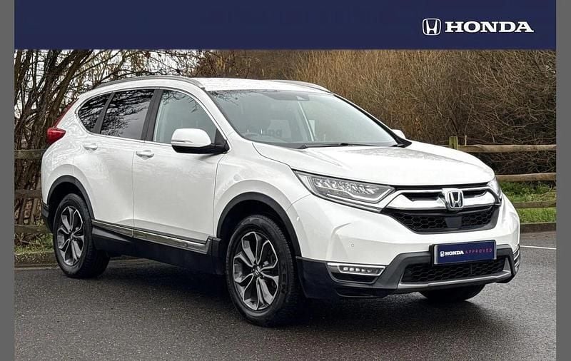 Used Honda CR-V Hybrid 180 HP (132 kW) 2021 White SUV