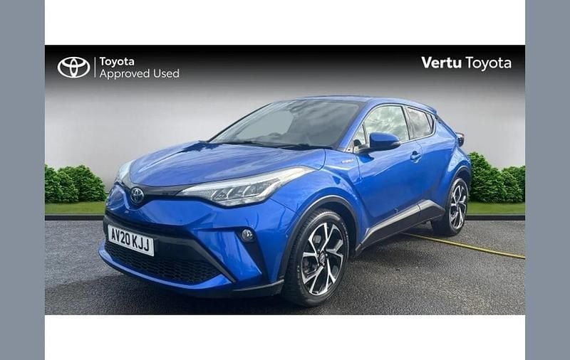 Used Toyota C-HR Design 122 HP (89 kW) 2020 Nebula blue (metallic paint) SUV