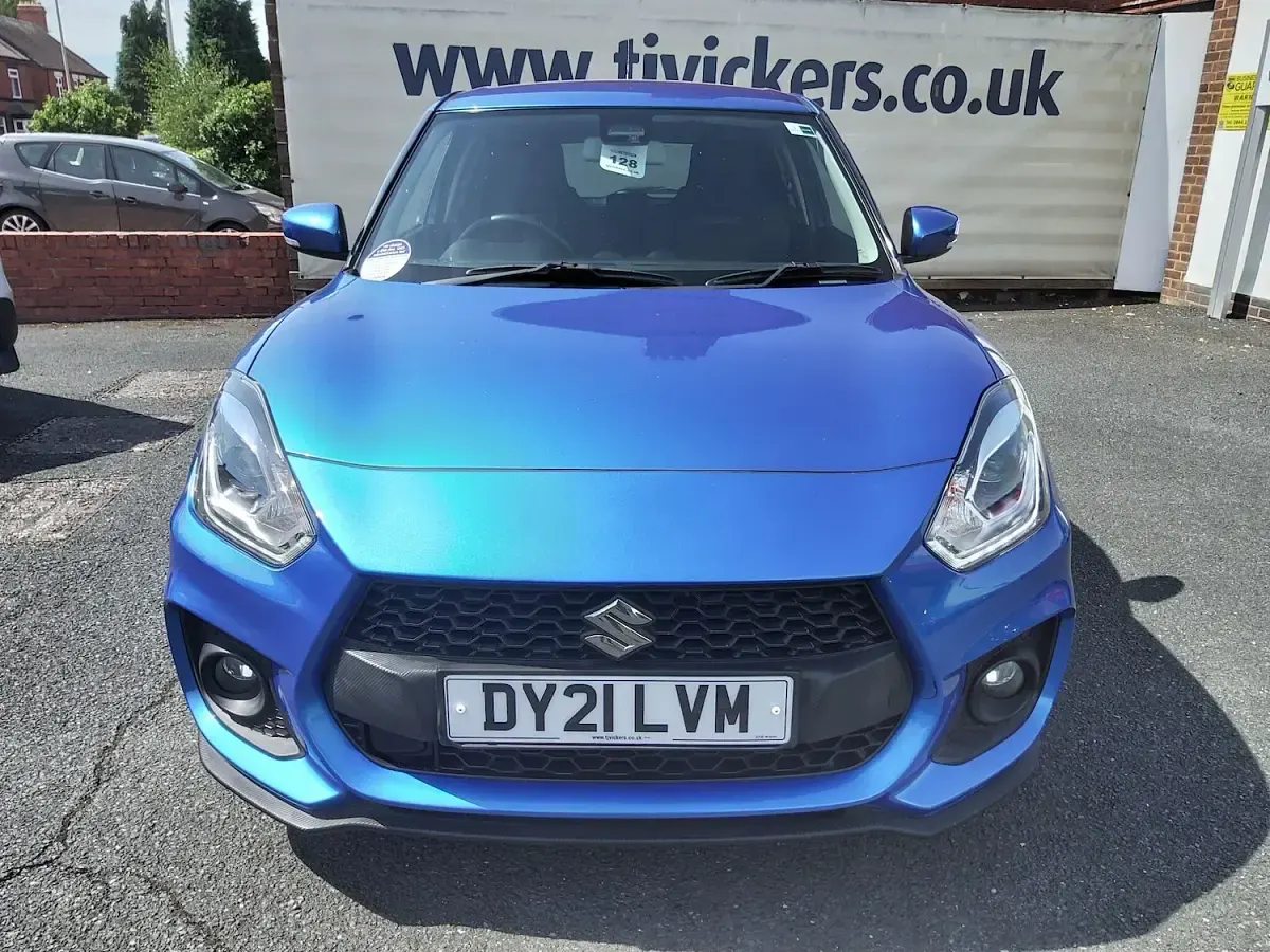 Used Suzuki Swift Sport 127 HP (93 kW) 2021 Blue Hatchback
