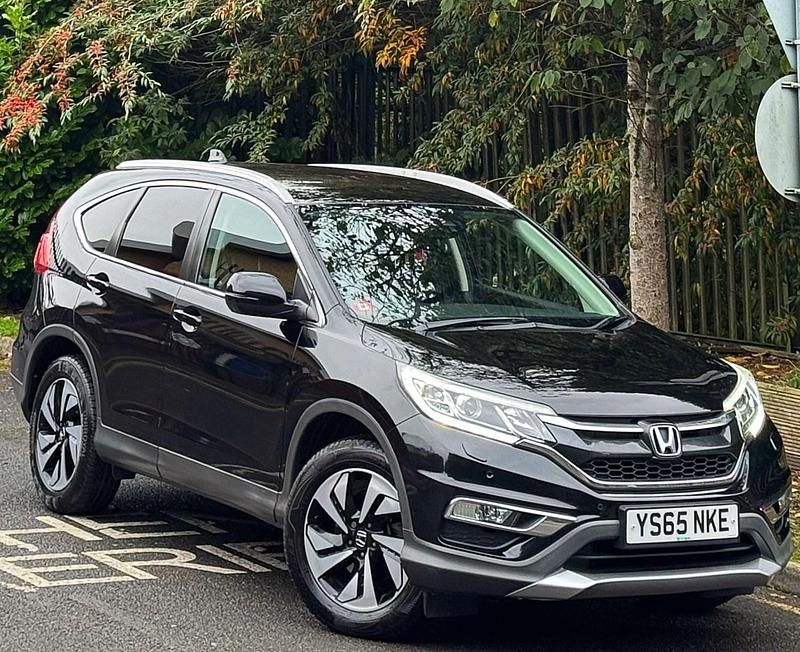 Black Used 2015 Honda CR-V SR SUV | £9,695 (Fair price) - Image 1/4