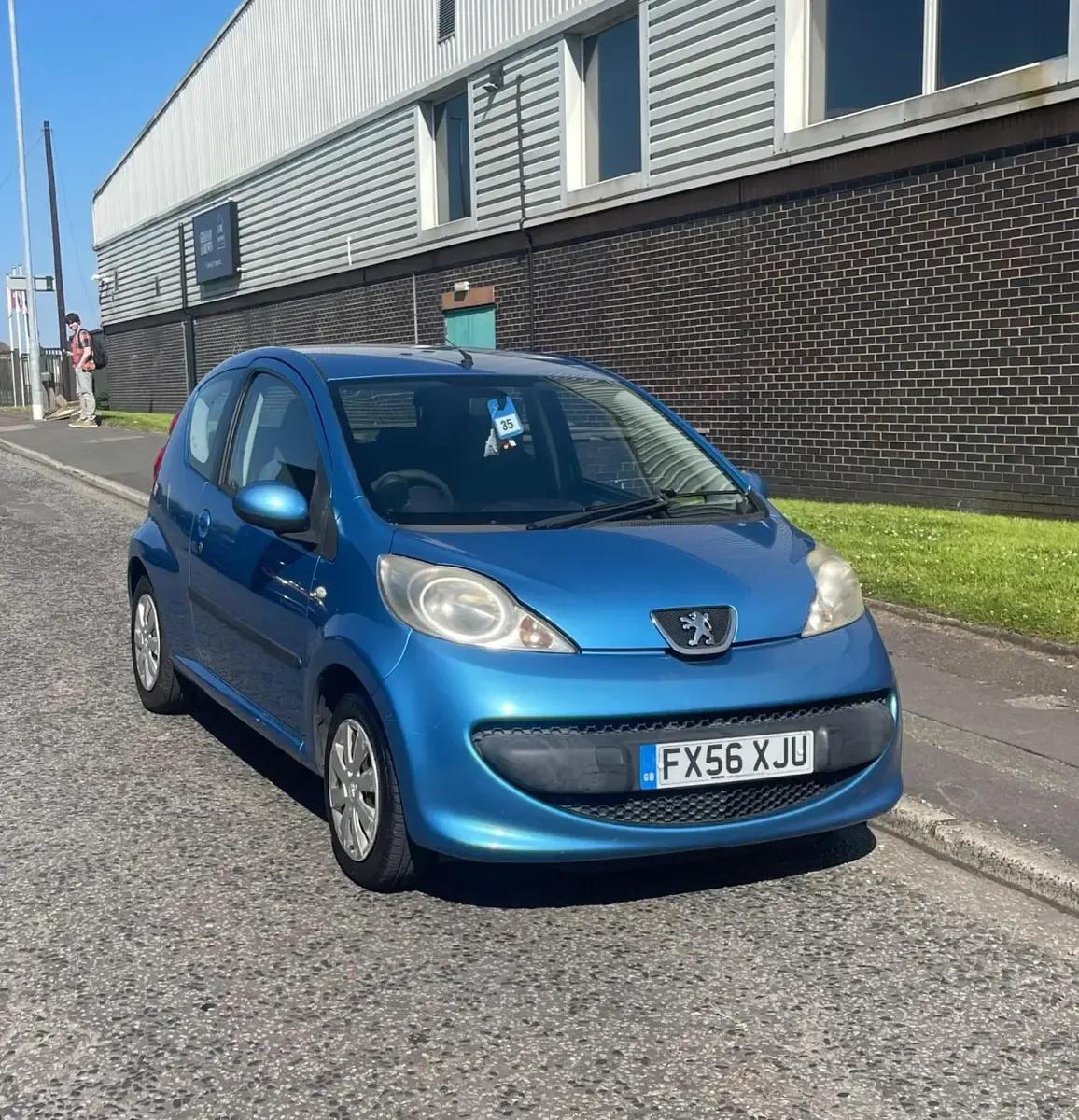 Used Peugeot 107 68 HP (50 kW) 2006 Blue Hatchback