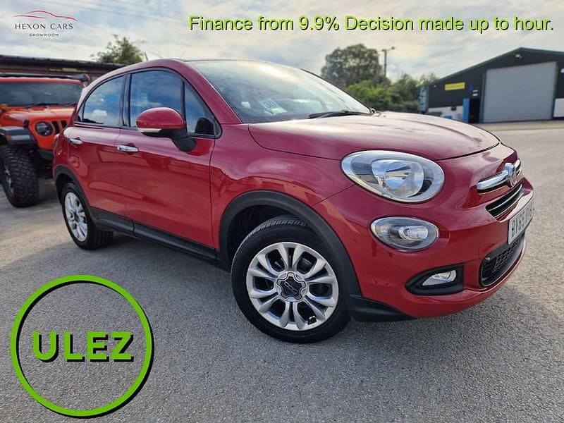 Red Used 2016 Fiat 500X Pop Star SUV | £5,795 (Good price) - Image 1/3