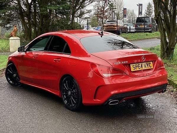 Used Mercedes CLA220 AMG 2014 Red Sedan