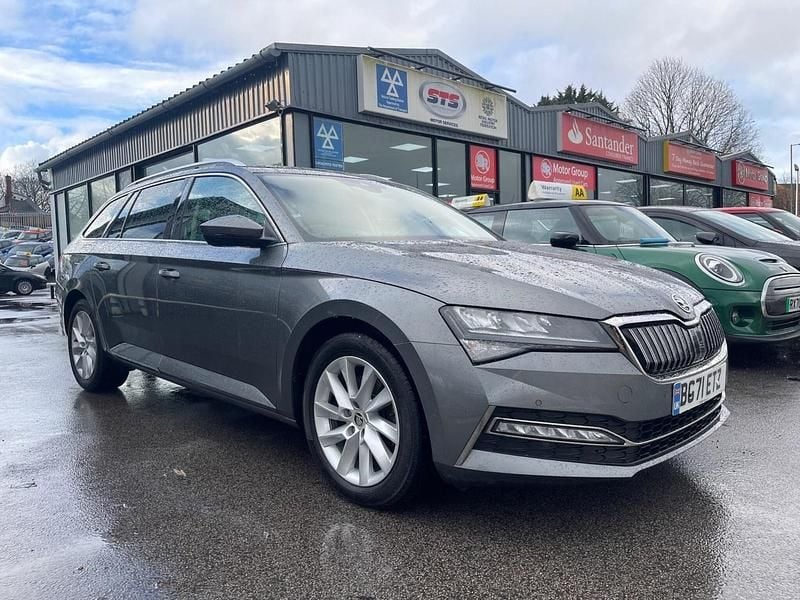 Used Skoda Superb SE Technology 218 HP (160 kW) 2021 Grey Estate