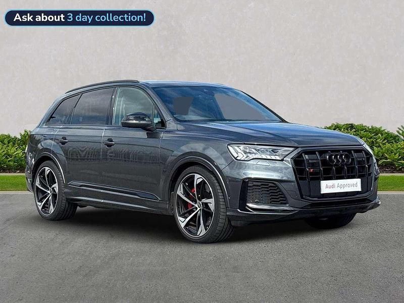 Grey Used 2023 Audi SQ7 Black Edition SUV | £62,122 (Fair price) - Image 1/4
