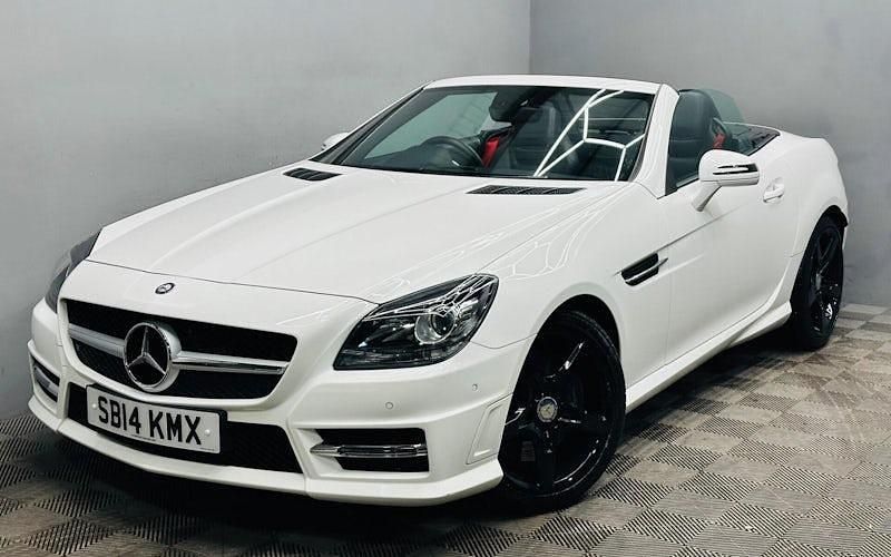 Used Mercedes SLK250 AMG 204 HP (150 kW) 2013 White Cabriolet