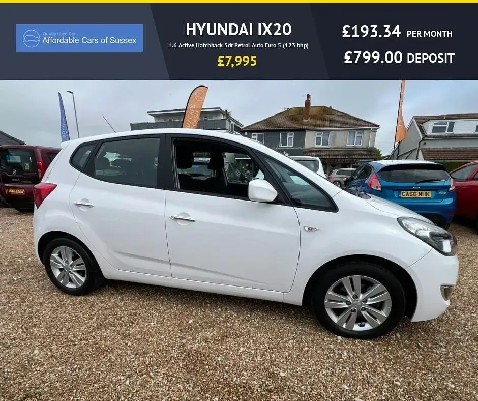Used Hyundai ix20 Active 125 HP (91 kW) 2014 White Hatchback