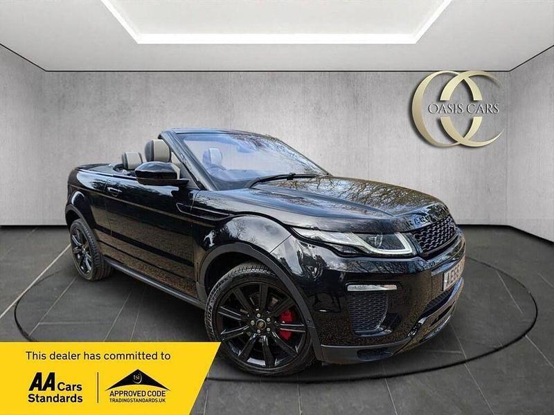 Used Land Rover Range Rover evoque HSE Dynamic 2016 Black Cabriolet