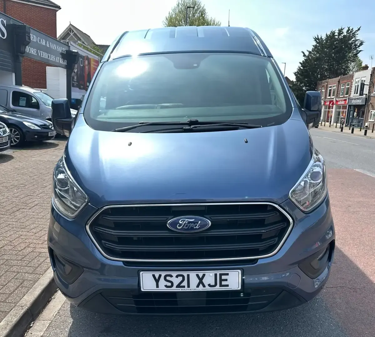 Used Ford Transit Custom Limited 2021 Blue Van