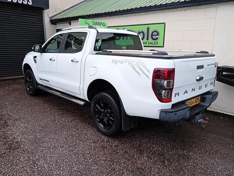 Used Ford Ranger Wildtrack 200 HP (147 kW) 2014 White Pickup