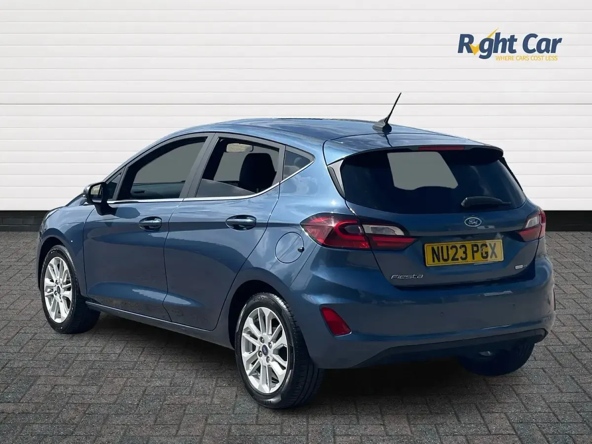 Used Ford Fiesta Titanium X 2023 Chrome blue Hatchback