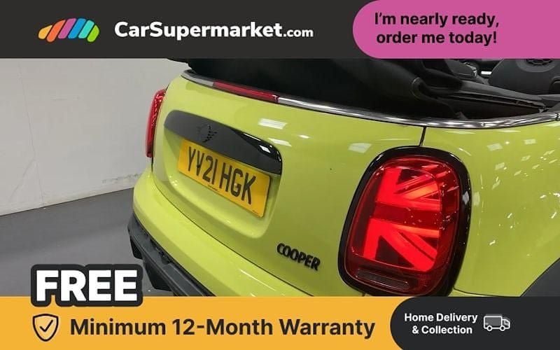 Used Mini Cooper Cabriolet Sport 136 HP (100 kW) 2021 Yellow Cabriolet