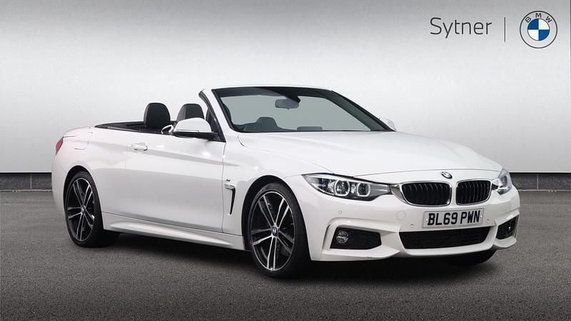 Used BMW 420 M Sport 190 HP (139 kW) 2020 White Cabriolet