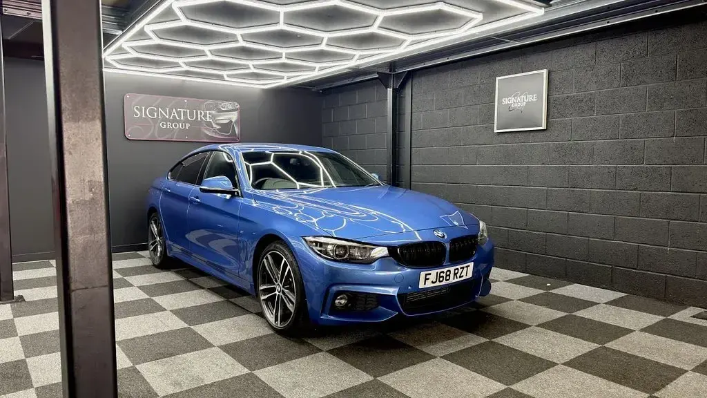 Used BMW 420 M Sport 190 HP (139 kW) 2018 Blue Coupe