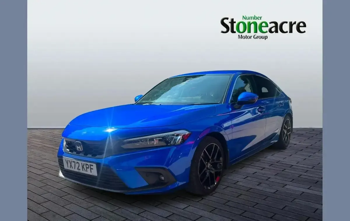 Used Honda Civic Advance 140 HP (102 kW) 2023 Blue Hatchback