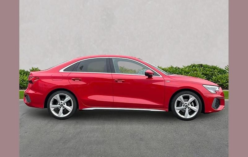 Used Audi A3 S-Line 150 HP (110 kW) 2023 Red Sedan