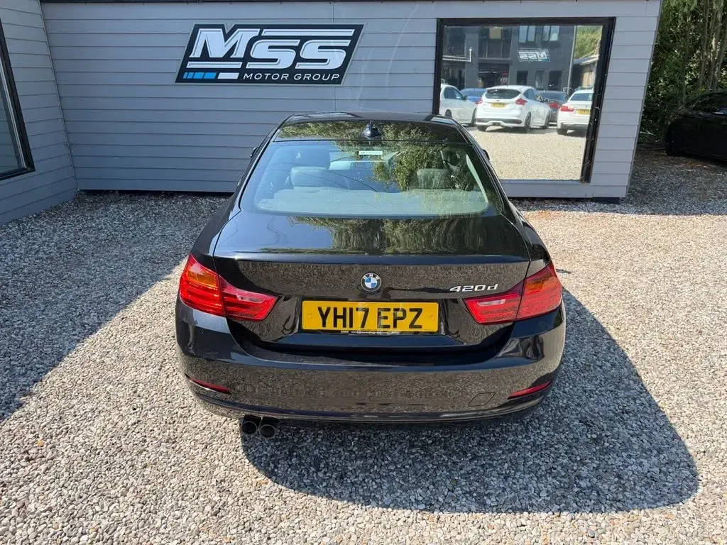 Used BMW 420 Sport Line 190 HP (139 kW) 2017 Black Coupe