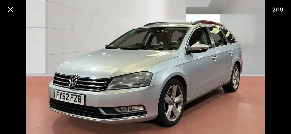 Used VW Passat SE 138 HP (101 kW) 2012 Silver Estate