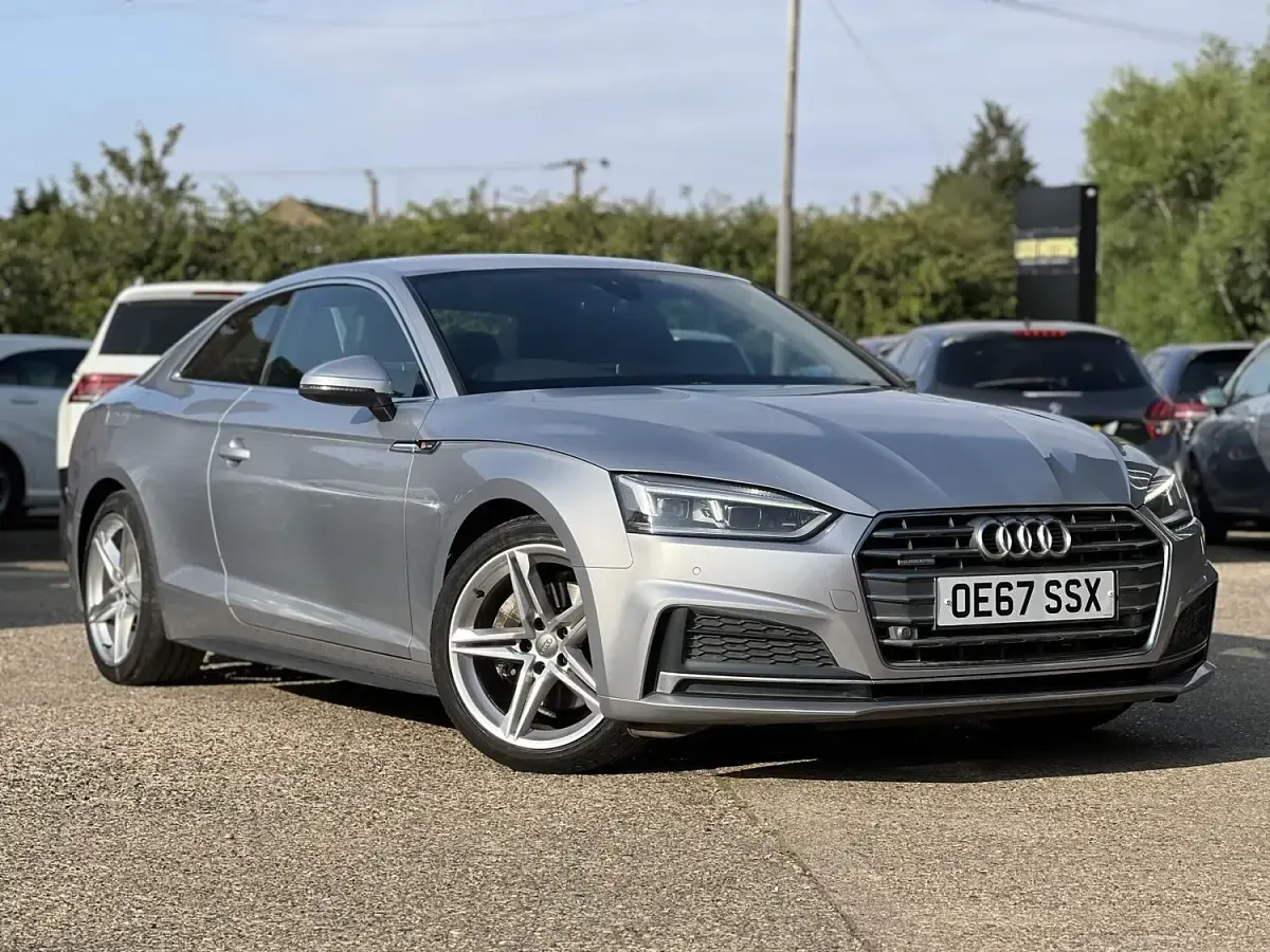 Used Audi A5 S-Line 286 HP (210 kW) 2017 Silver Coupe