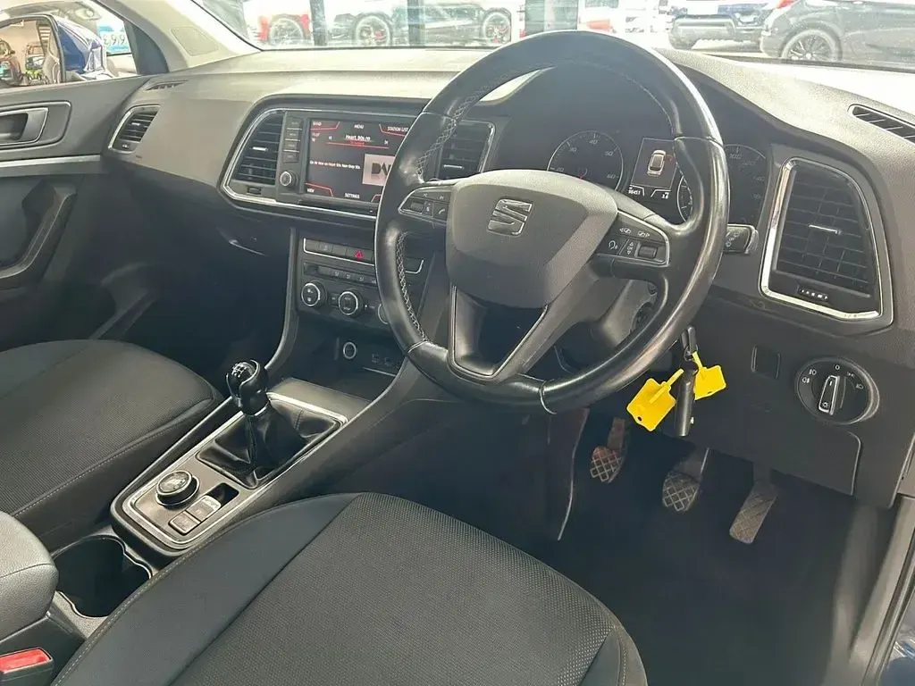 Used Seat Ateca Ecomotive 115 HP (84 kW) 2017 Blue SUV