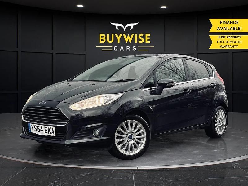 Used Ford Fiesta Titanium 2014 Black Hatchback