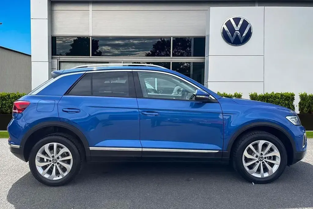Used VW T-Roc Style 150 HP (110 kW) 2025 Blue SUV