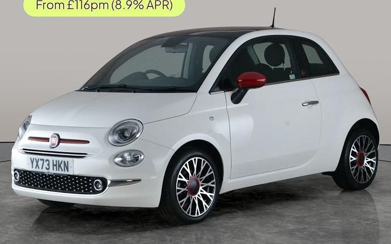 Used Fiat 500 Red 70 HP (51 kW) 2022 White Hatchback