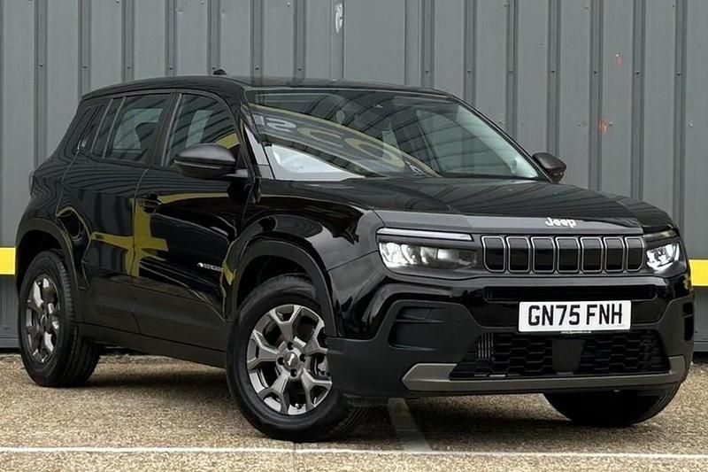 Black New 2025 Jeep Avenger Longitude SUV | £19,344 (Good price) - Image 1/1