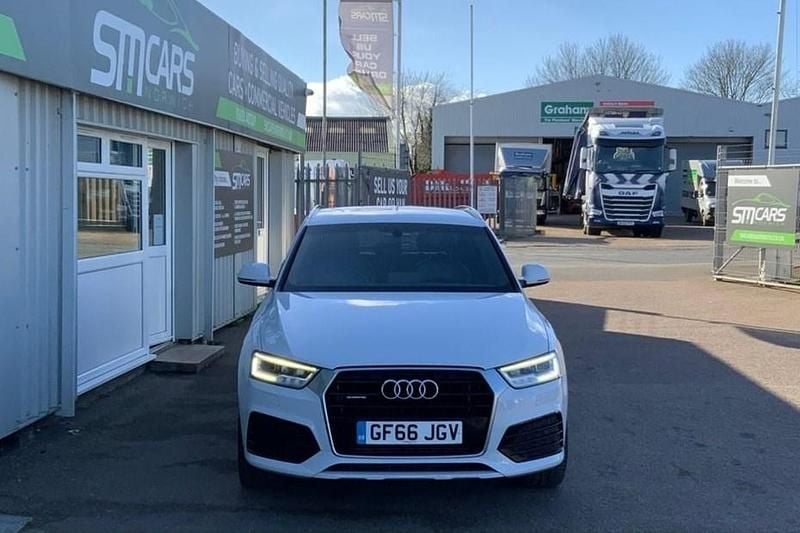 Used Audi Q3 S-line plus 180 HP (132 kW) 2016 White SUV