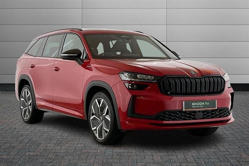 Used Skoda Kodiaq SportLine 193 HP (141 kW) 2025 Velvet red metallic SUV