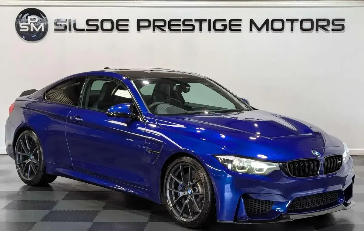 Used BMW M4 Competition Edition 460 HP (338 kW) 2018 Blue Coupe