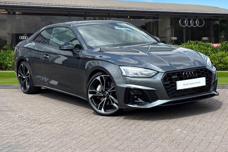 Grey Used 2025 Audi A5 Black Edition Coupe | £35,450 (A bit pricey) - Image 1/4