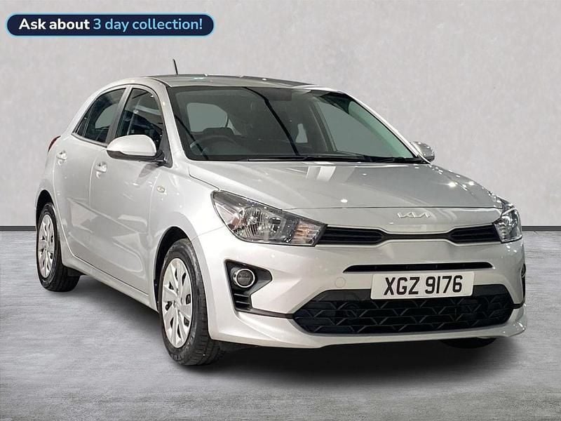 Silver Used 2022 Kia Rio Hatchback | £10,895 (Good price) - Image 1/4