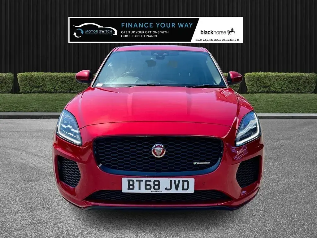 Used Jaguar E-Pace R-Dynamic 150 HP (110 kW) 2018 Red SUV