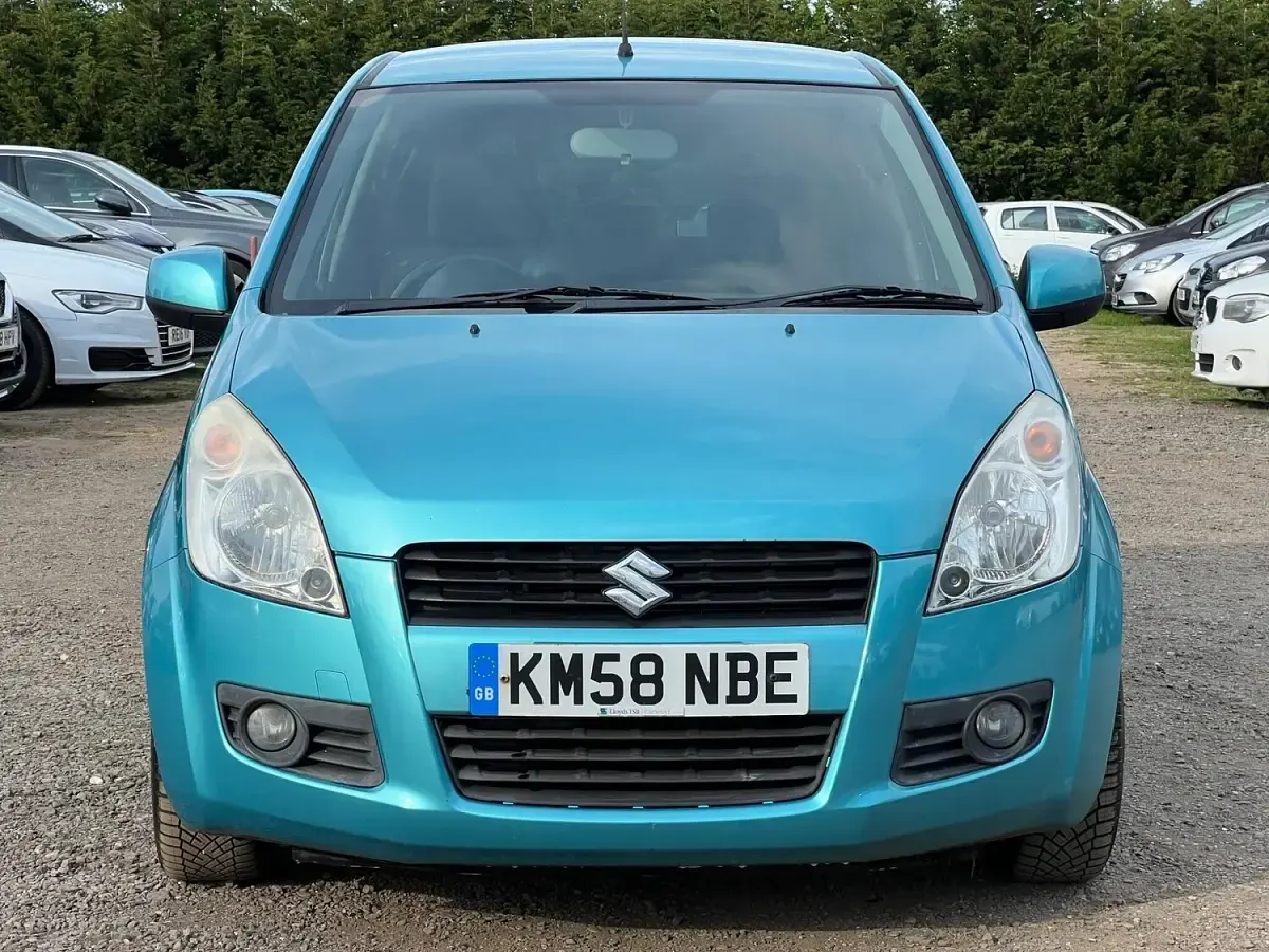 Used Suzuki Splash GLS 86 HP (63 kW) 2008 Turquoise Hatchback