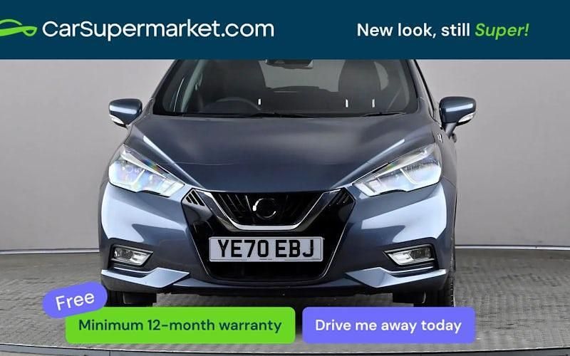 Used Nissan Micra Acenta 101 HP (74 kW) 2020 Grey Hatchback